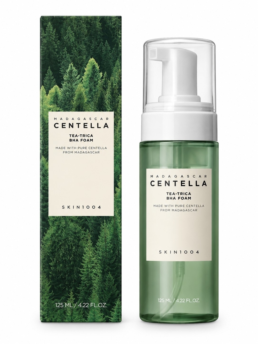 Madagascar Centella Tea-Trica BHA Foam - Green